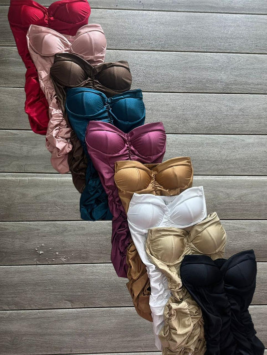 VESTIDOS CORTOS - 05 Coral