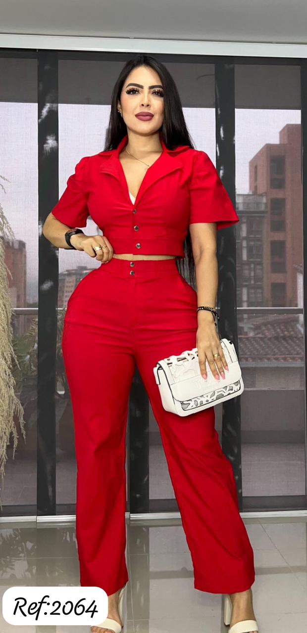 2064 Conjunto chaquetón top