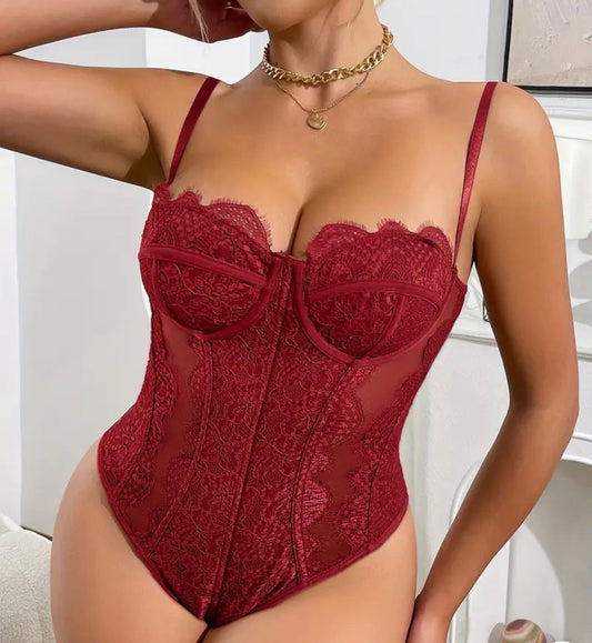 CORSET LARGO 02 4 - Body encaje