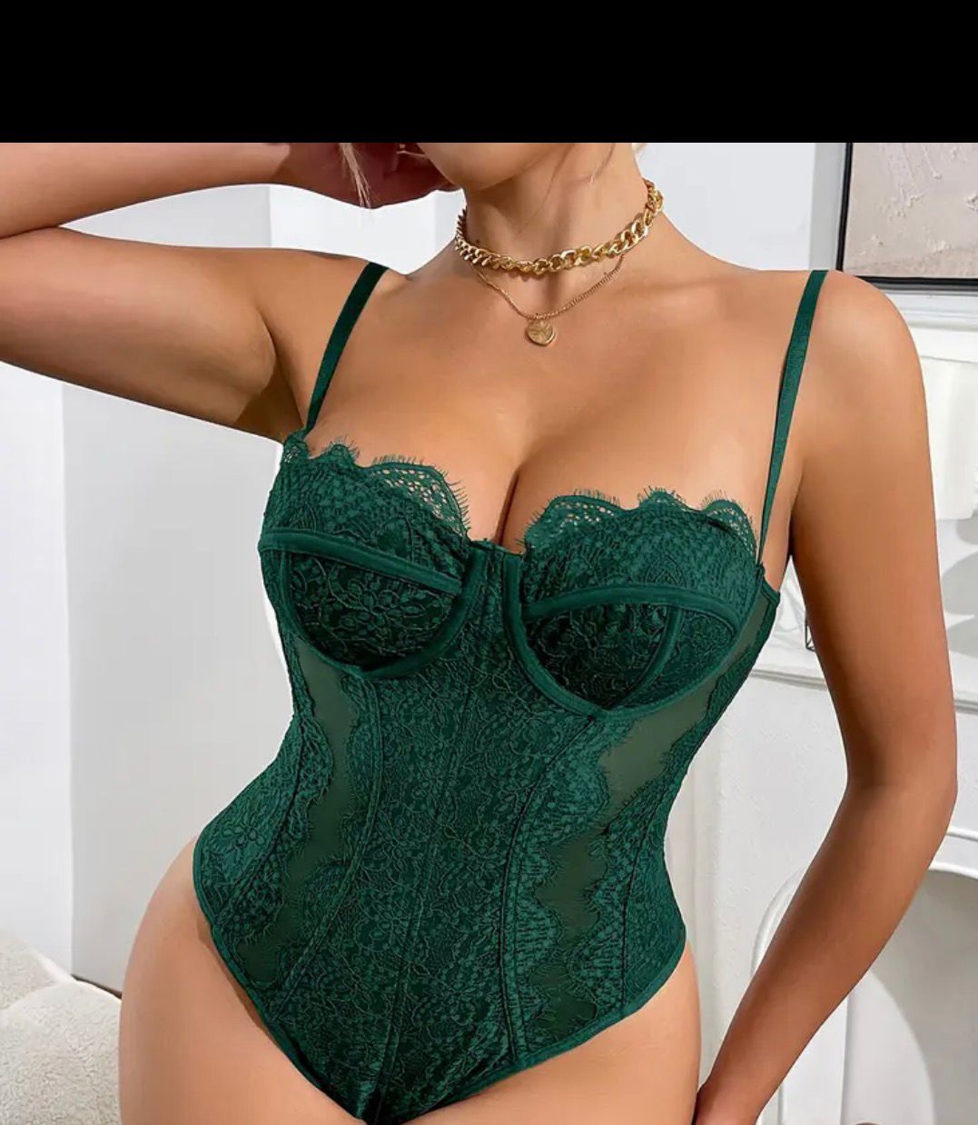 CORSET LARGO 02 4 - Body encaje