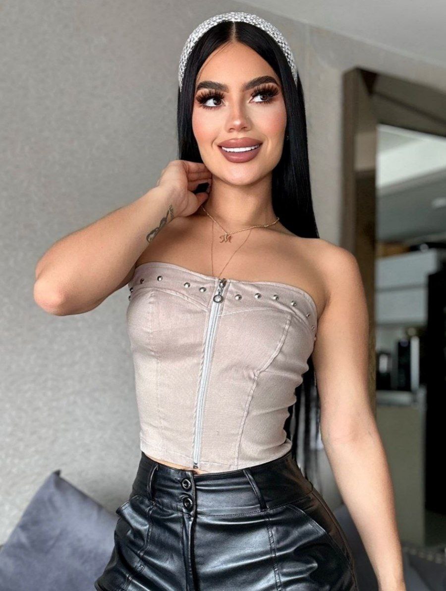 CORSETS - Corset straple cremallera