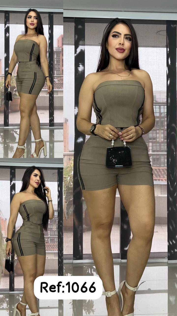 1066 short y top unicolor
