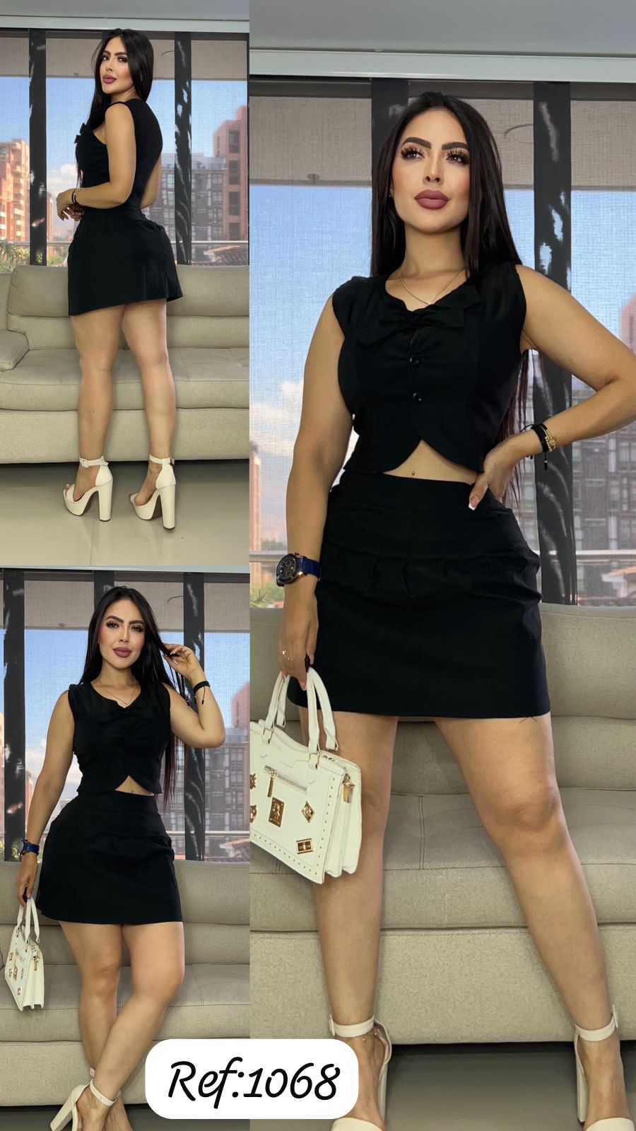 1068 falda y top
