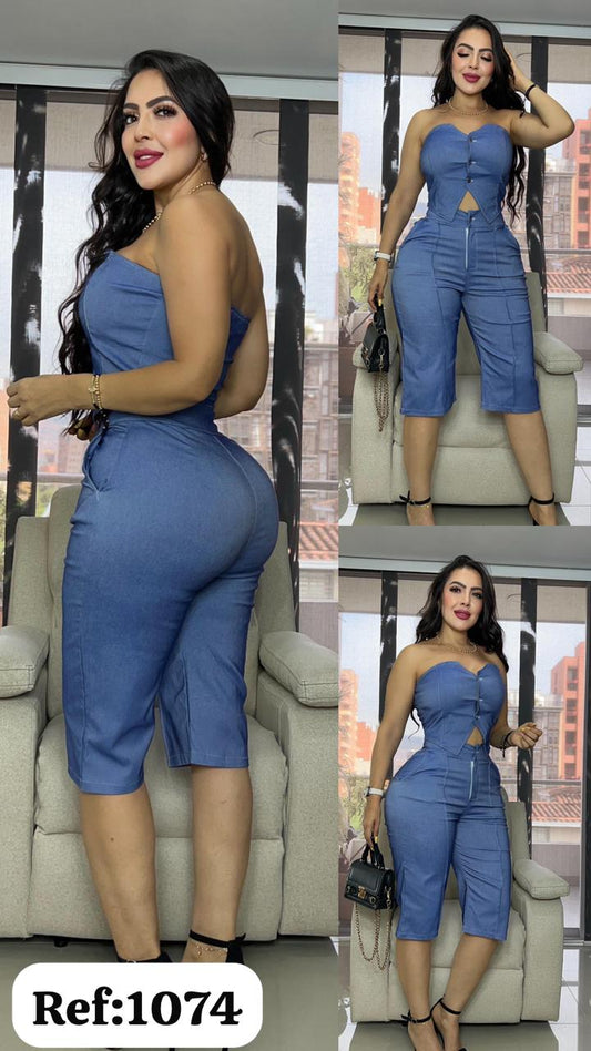 1074 Conjunto pesquero con chaleco