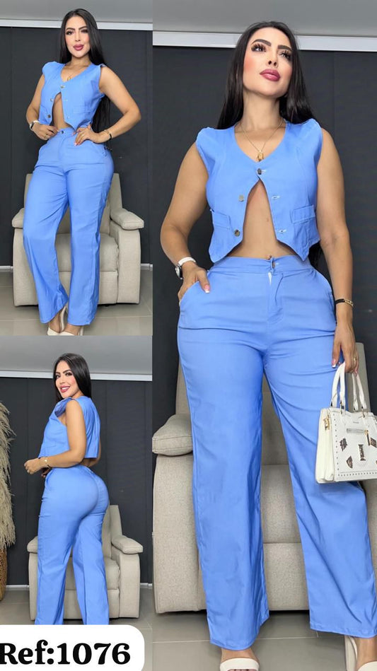 1076 Conjunto chaleco
