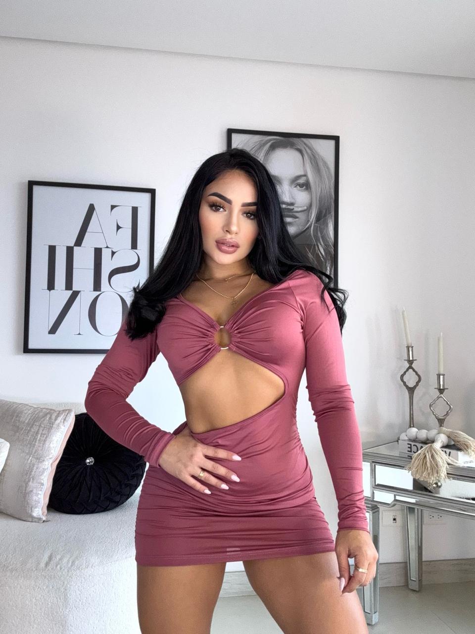 VESTIDOS CORTOS - 13 Selena Licra