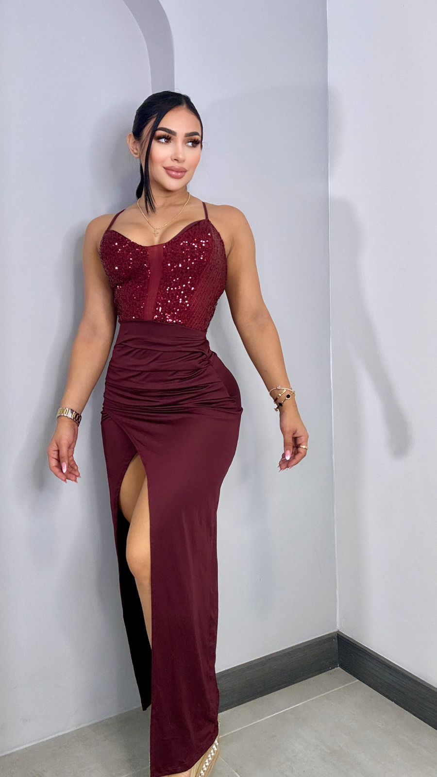 VESTIDOS PARA FIESTA - 06 Cristal Largo