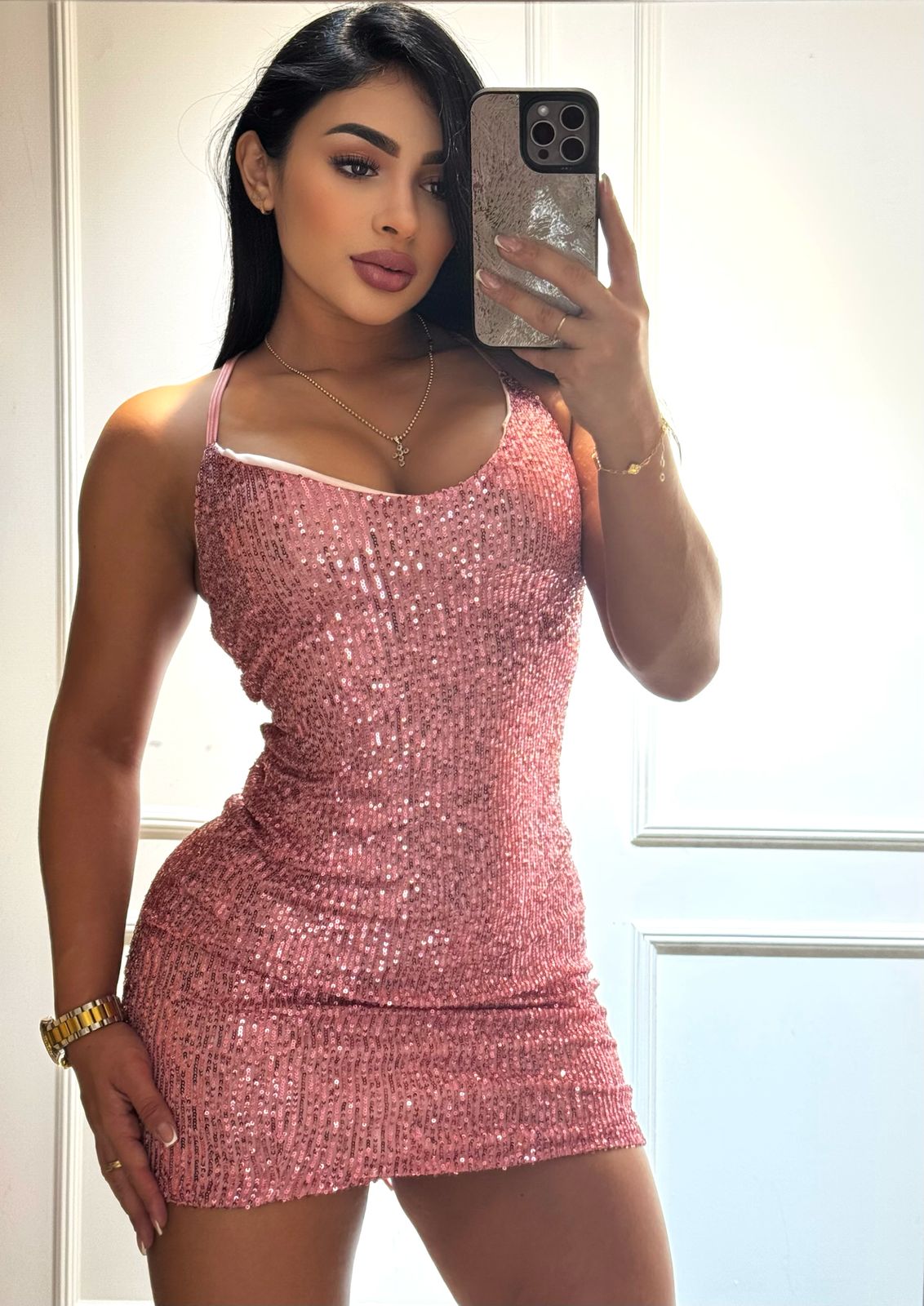 VESTIDOS CORTOS - 08 Gigi lentejuelas