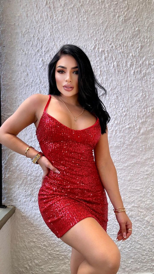 VESTIDOS CORTOS - 08 Gigi lentejuelas