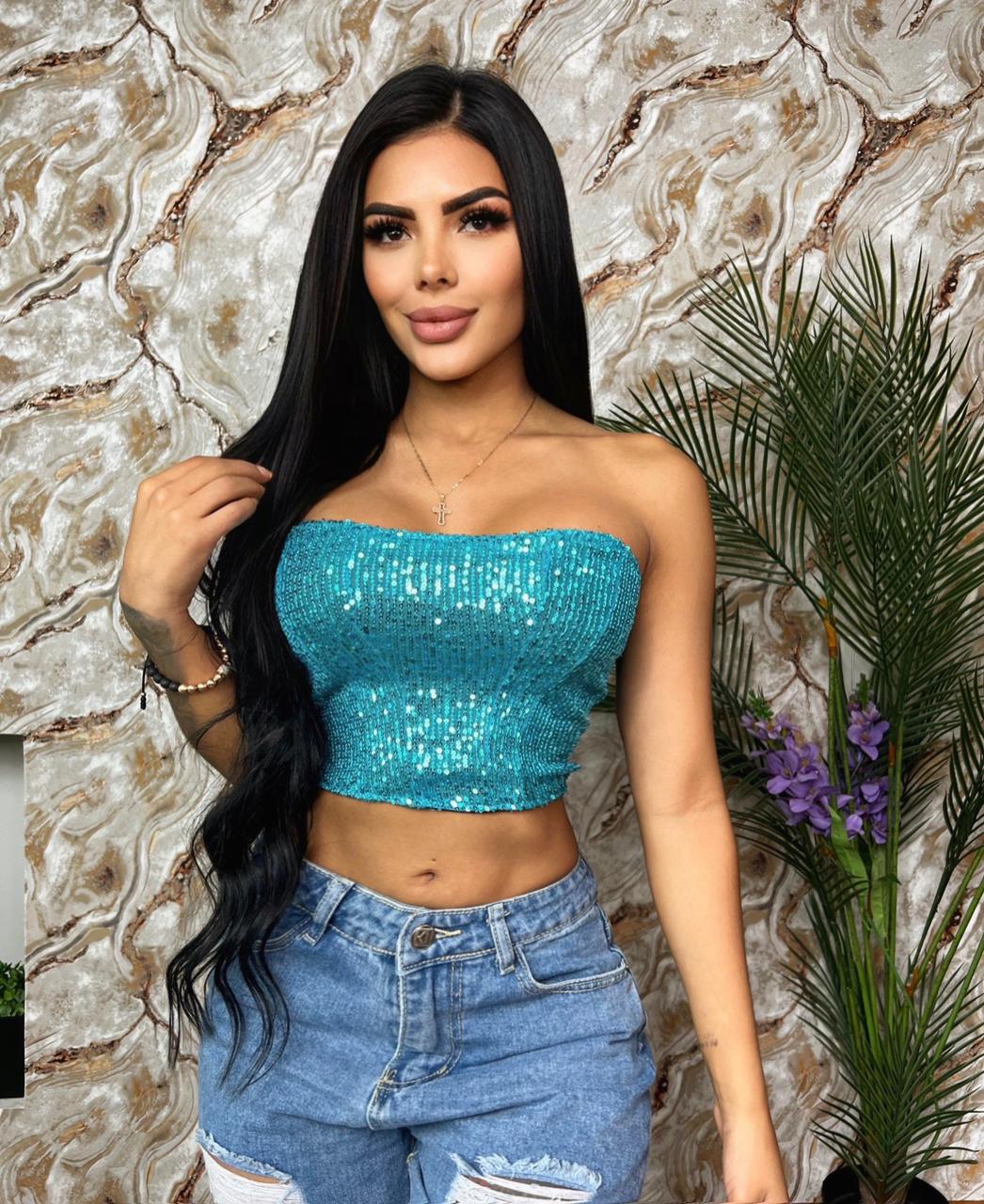 CORSETS - Corset lentejuelas