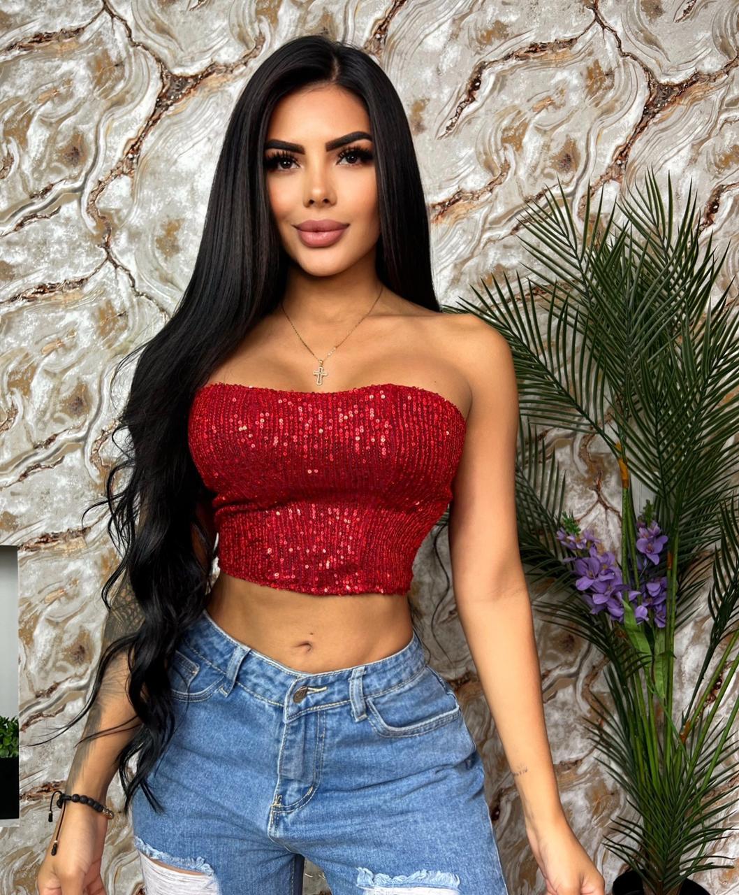 CORSETS - Corset lentejuelas