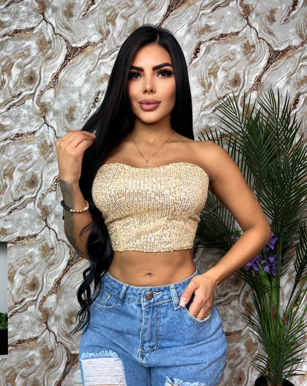 CORSETS - Corset lentejuelas