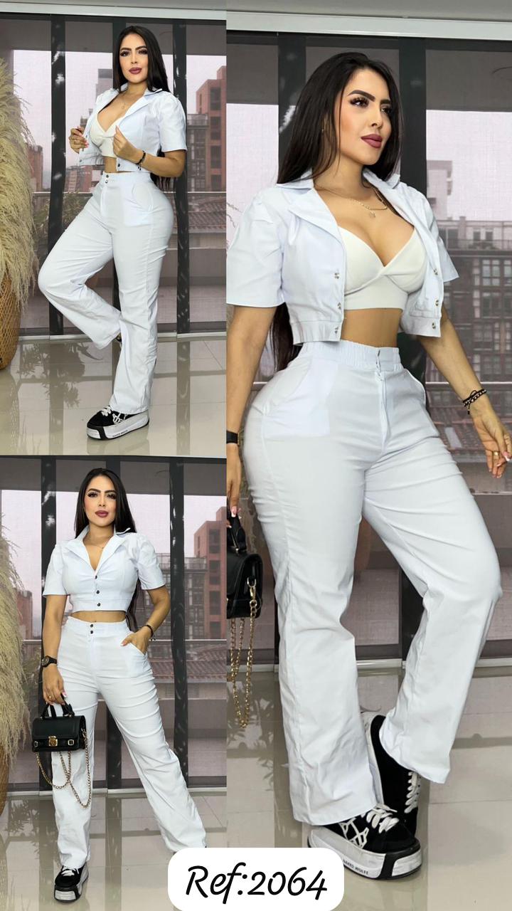 2064 Conjunto chaquetón top