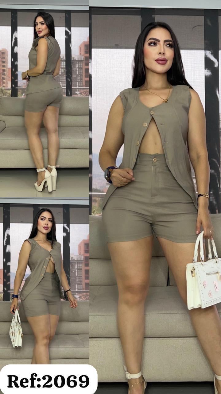 2069 short y blusa V