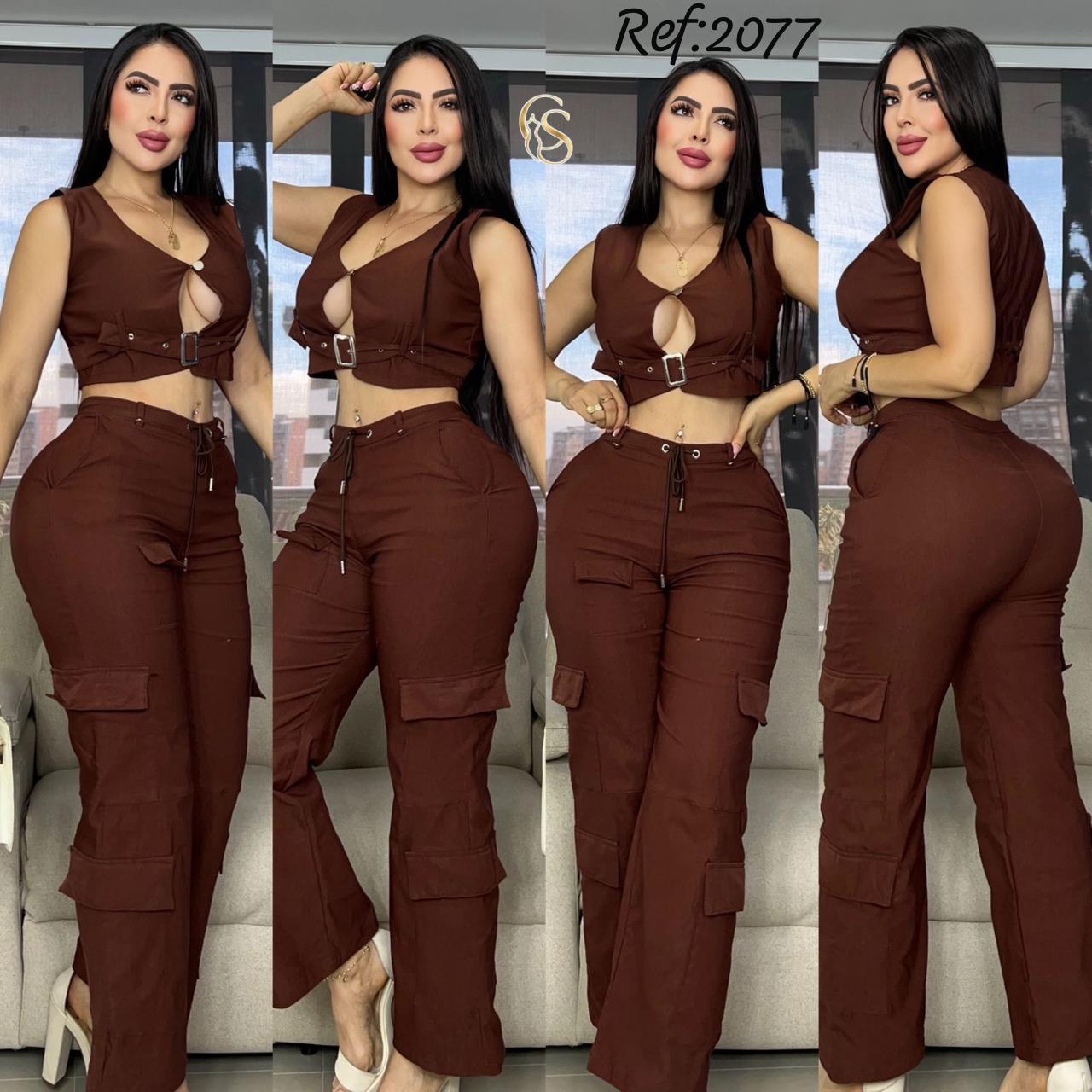 2077 cargo y top hebilla