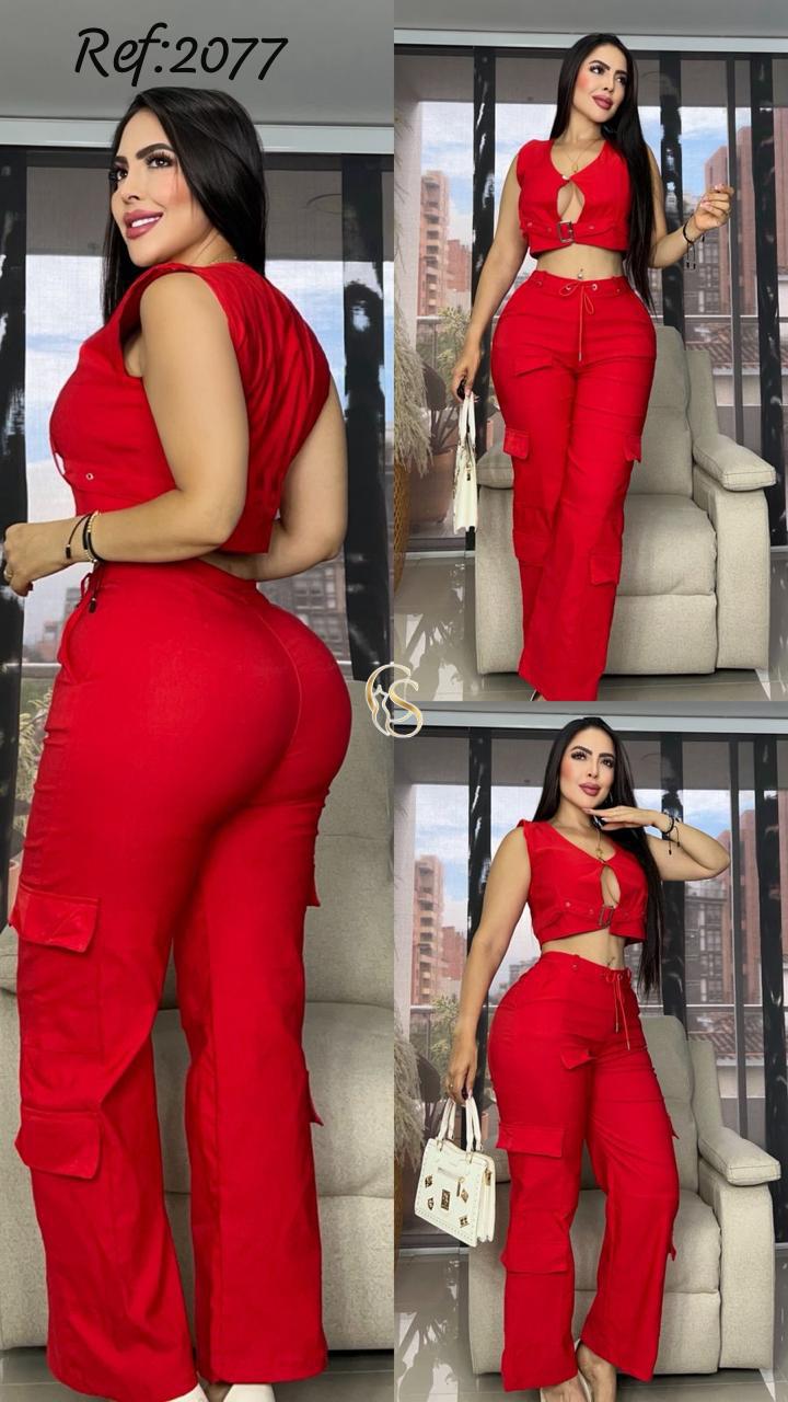 2077 cargo y top hebilla