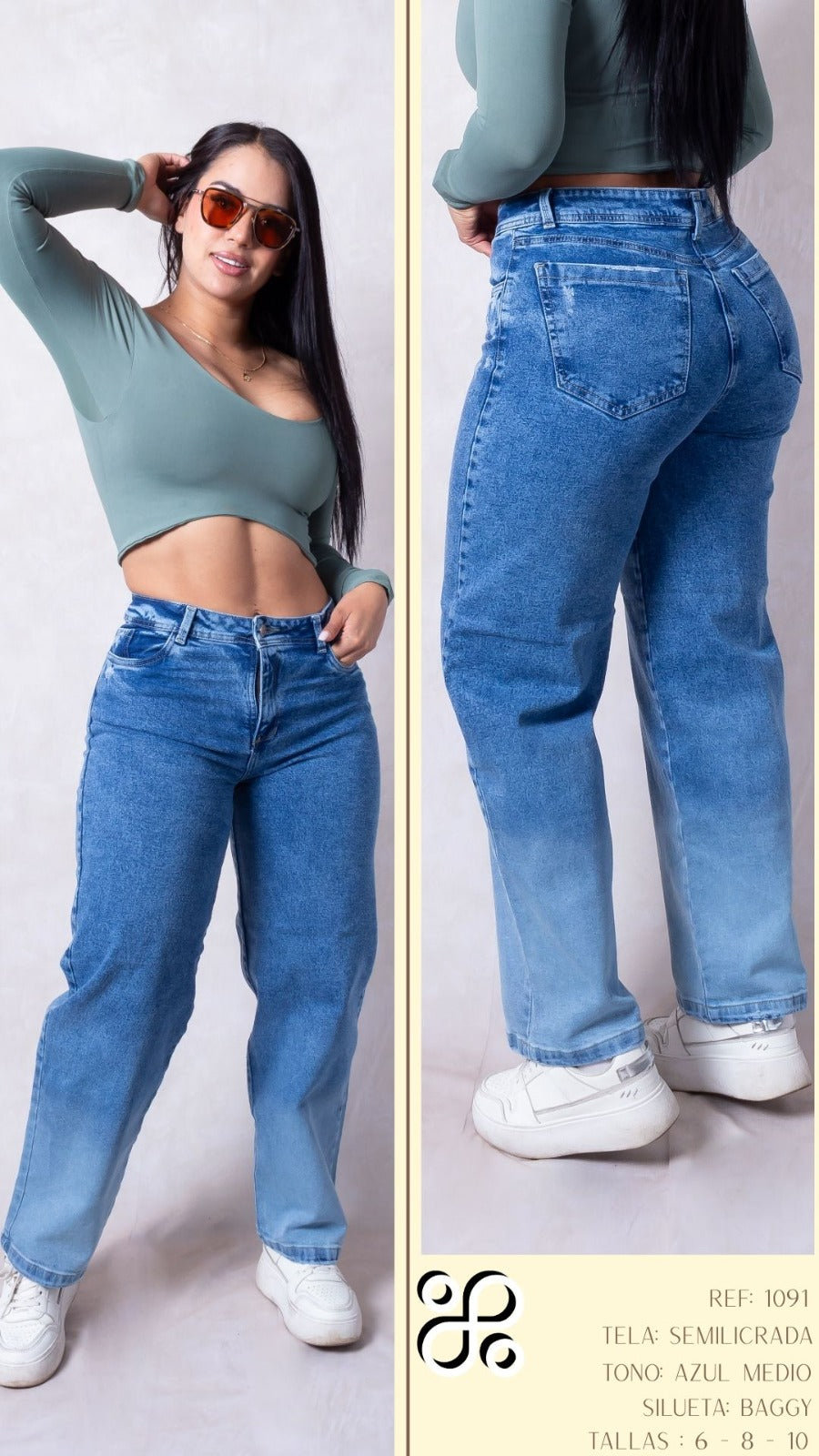 JEANS - Silueta Baggy