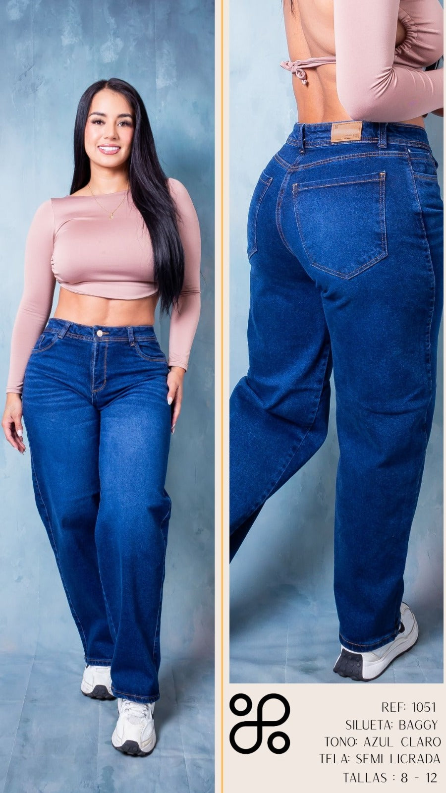 JEANS - Silueta Baggy