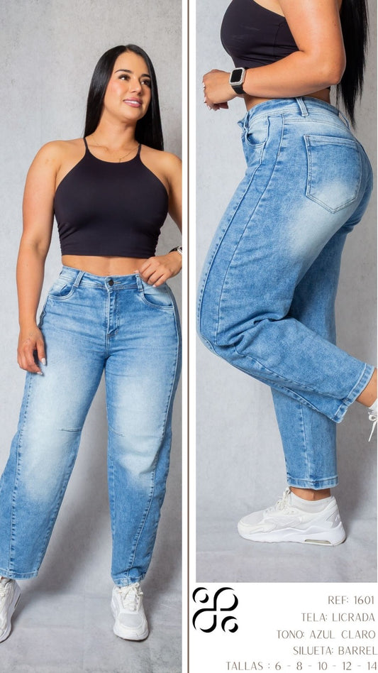 JEANS - Silueta Barrel