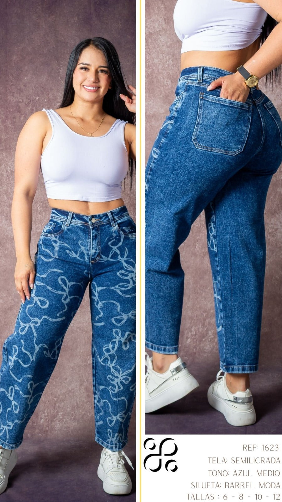 JEANS - Silueta Barrel
