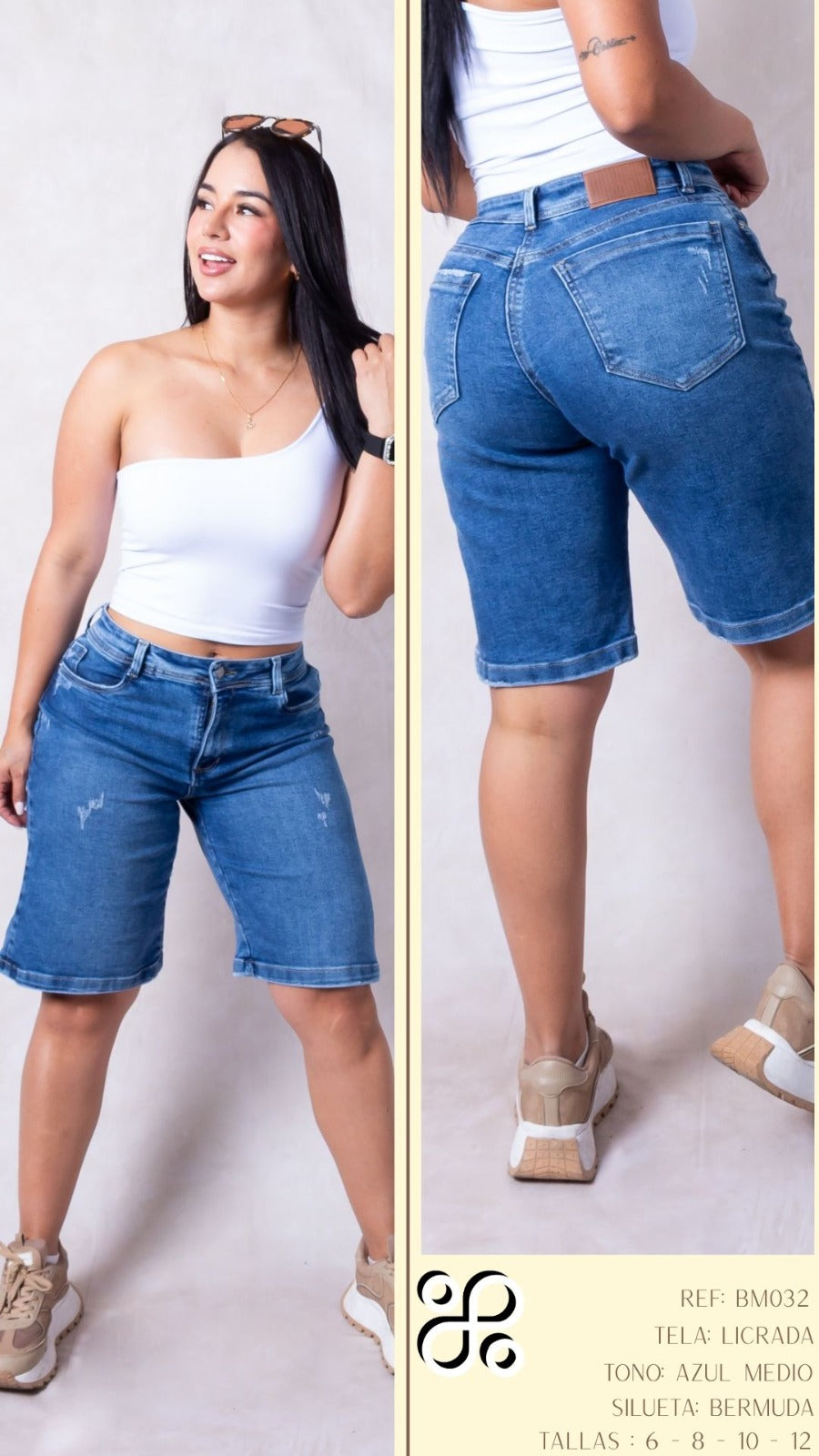 JEANS - Bermudas