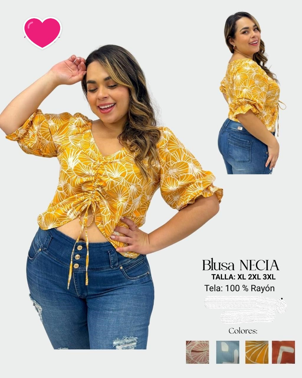 TALLA GRANDE 11 - BLUSAS XL HASTA 5XL