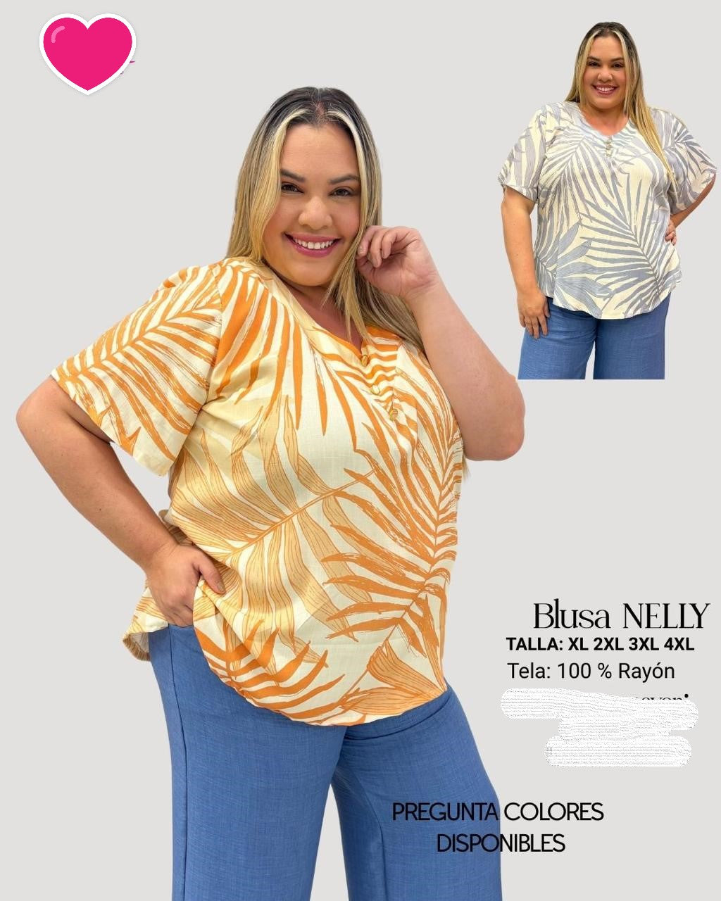 TALLA GRANDE 11 - BLUSAS XL HASTA 5XL