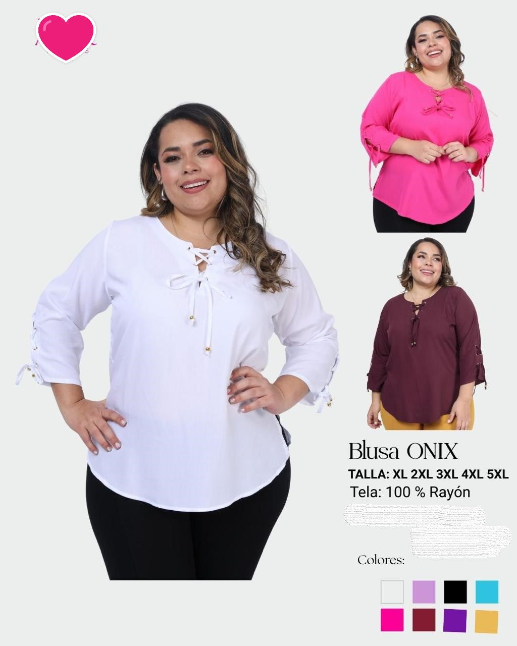 TALLA GRANDE 11 - BLUSAS XL HASTA 5XL