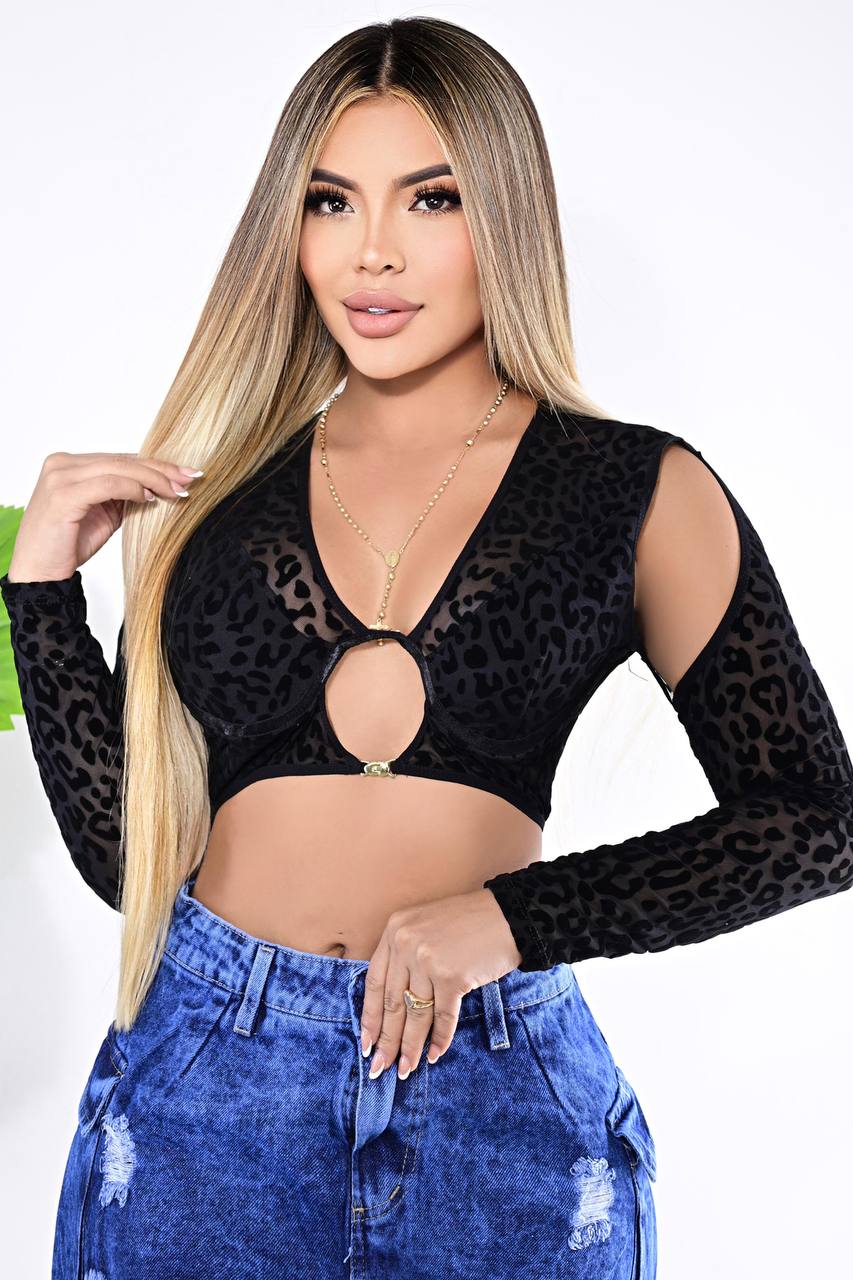 BLUSAS - 03 Blusa coqueta afelpada