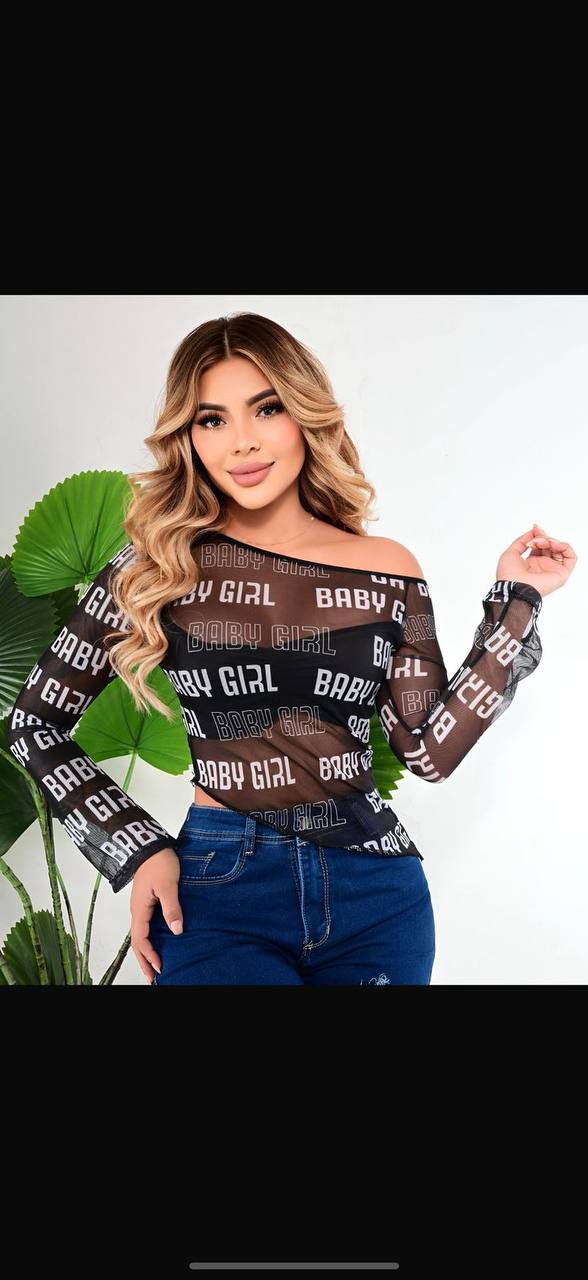 BLUSAS - 04 Blusa hombro caido