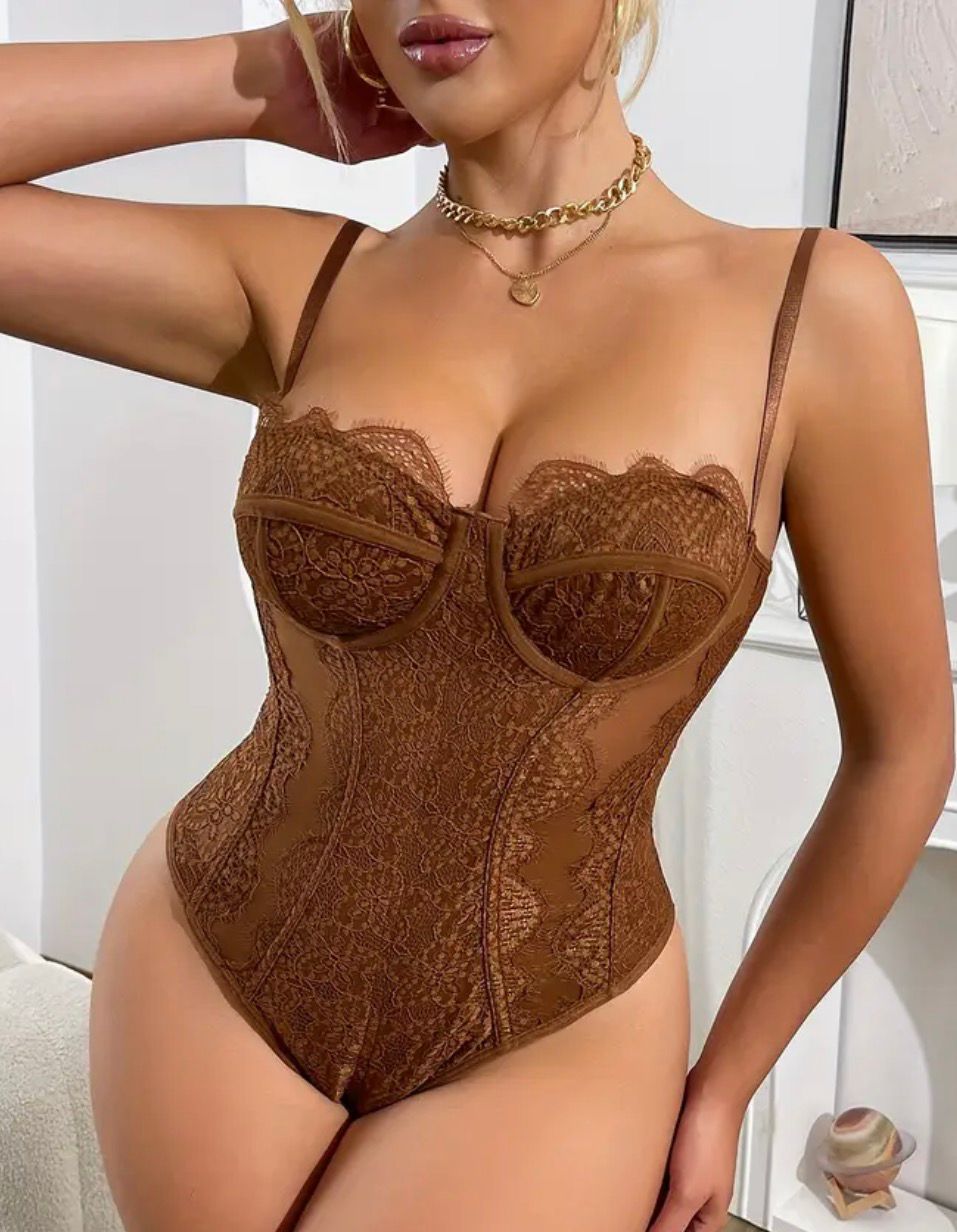 CORSET LARGO 02 4 - Body encaje