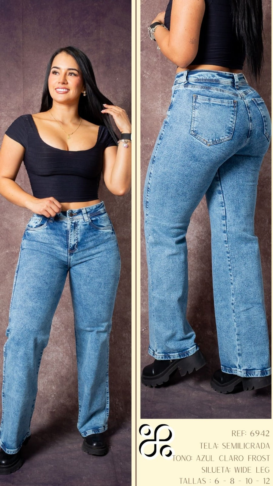 JEANS - Bota campana