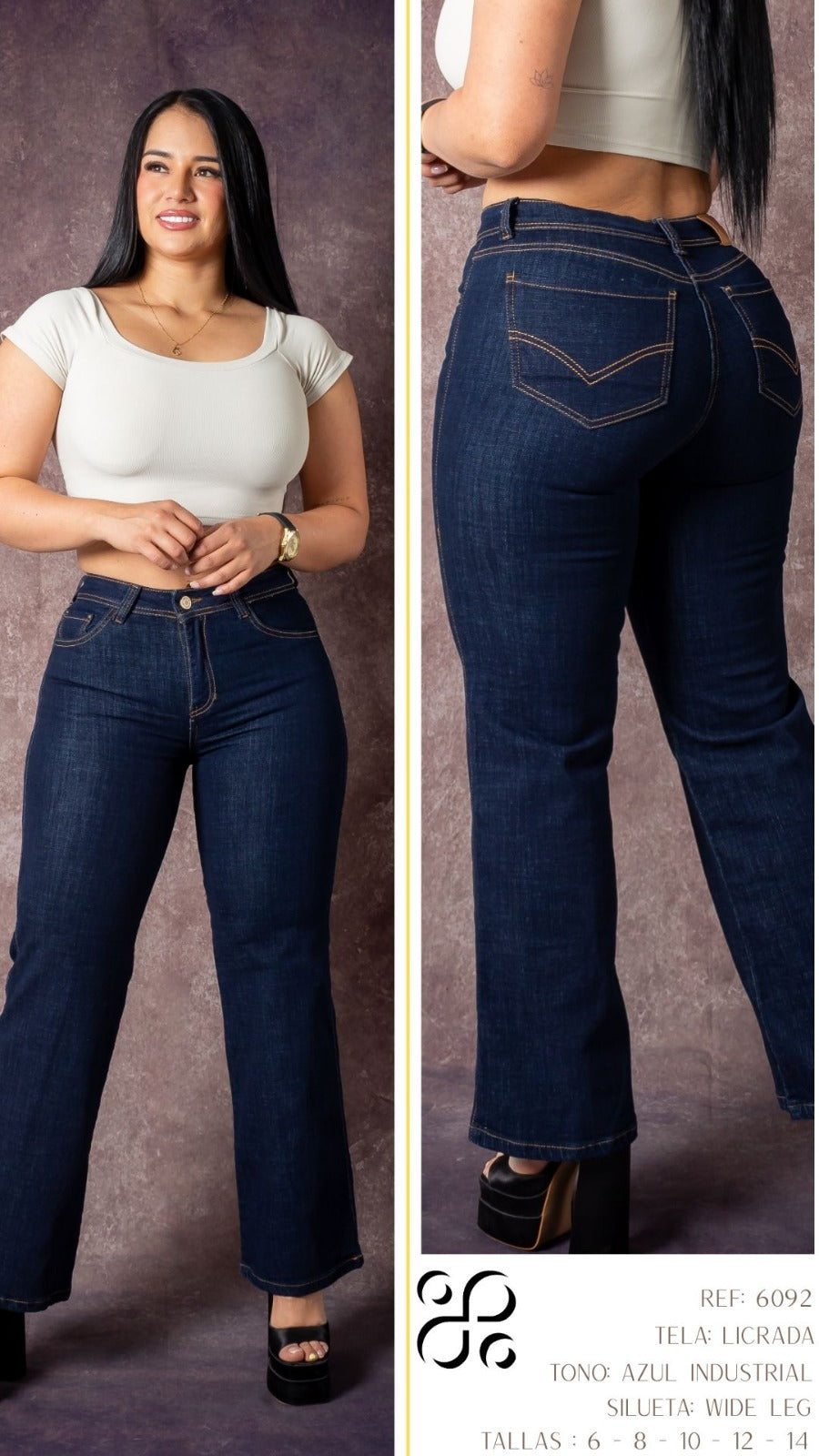JEANS - Bota campana