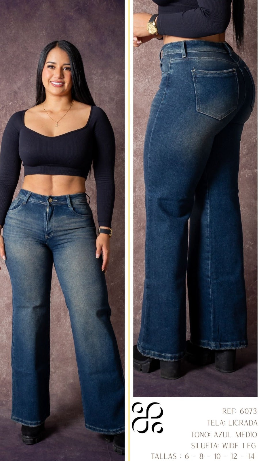 JEANS - Bota campana