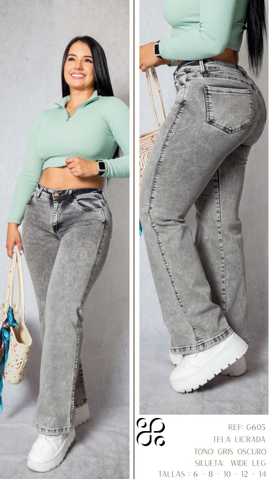 JEANS - Bota campana