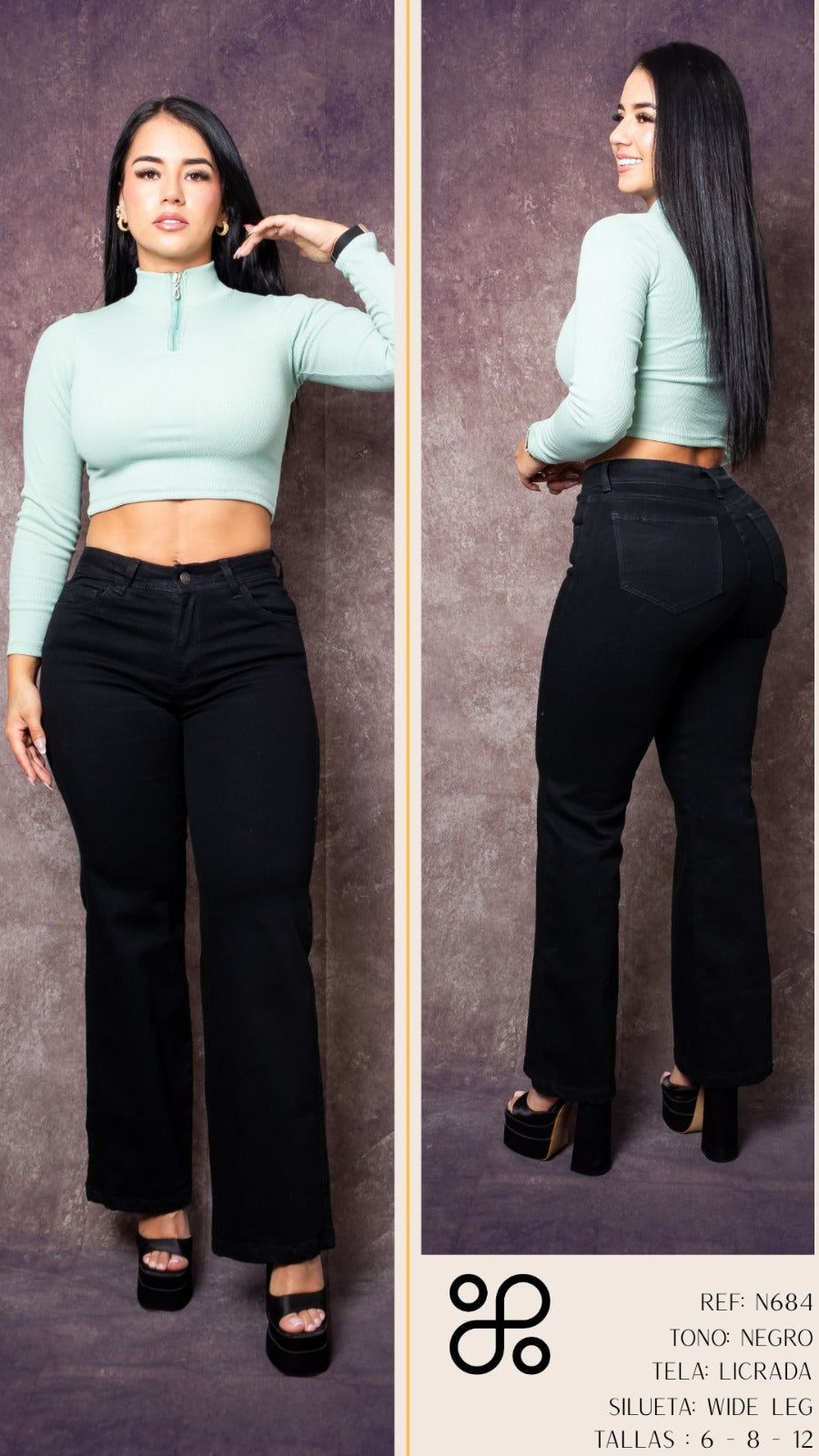 JEANS - Bota campana