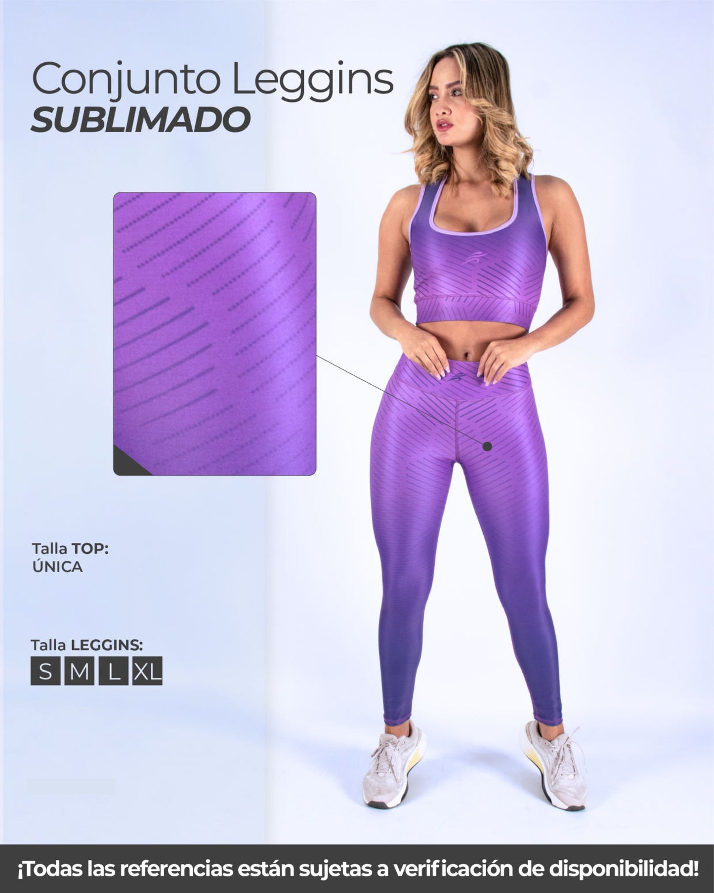 DEPORTIVA - Conjunto Leggins sublimado