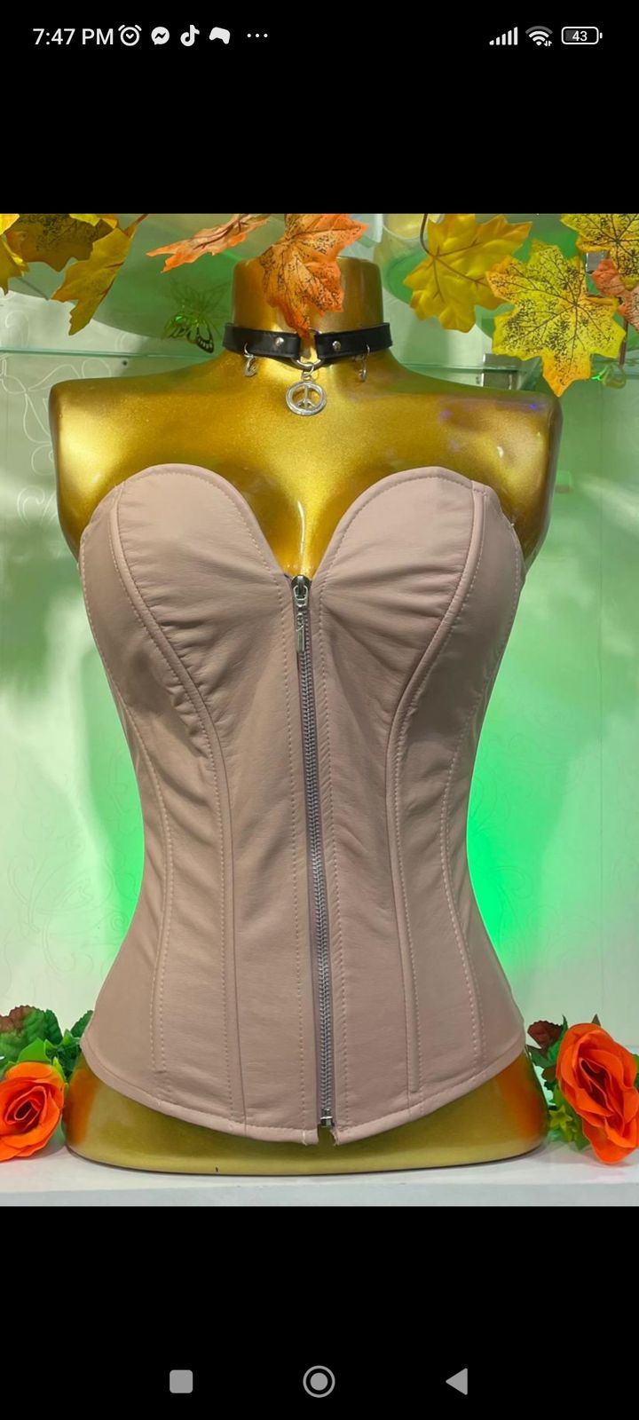 CORSET LARGO 02 3 - Corset perla en cuero text