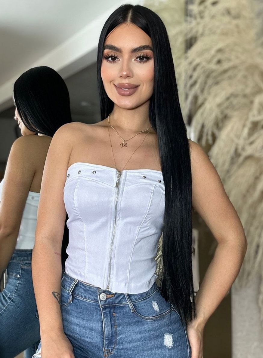 CORSETS - Corset straple cremallera