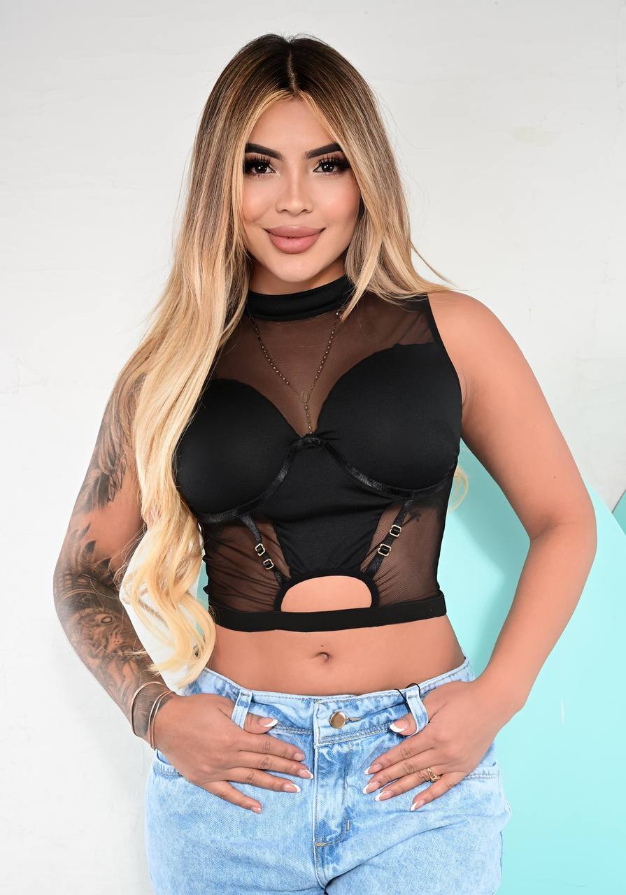 BODIES - Crop top varilla