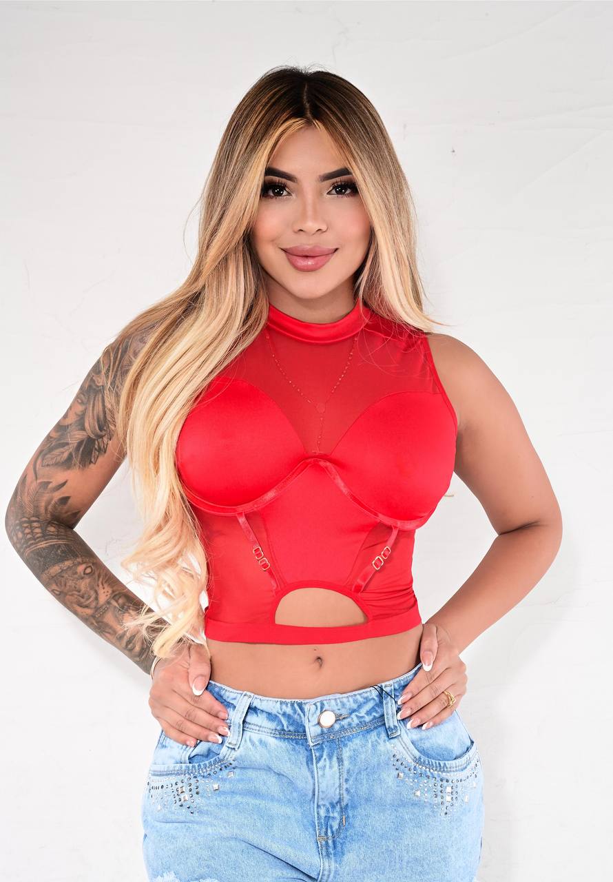 BODIES - Crop top varilla