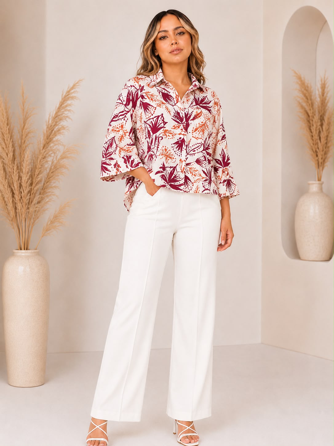 21 BLUSAS TROPICALES