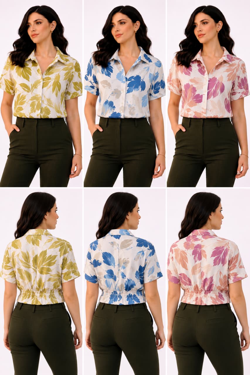 22 BLUSAS ESTAMPADAS