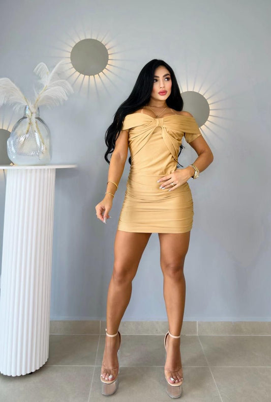 VESTIDOS CORTOS 26 - Miel