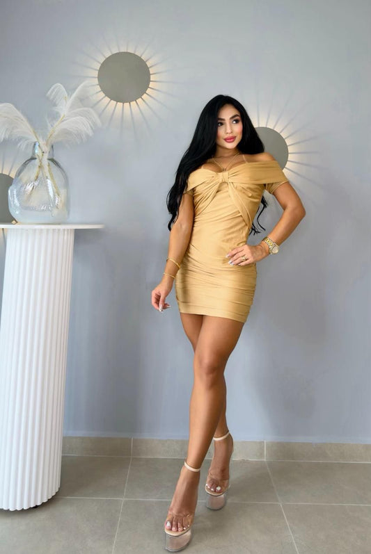 VESTIDOS CORTOS 26 - Miel