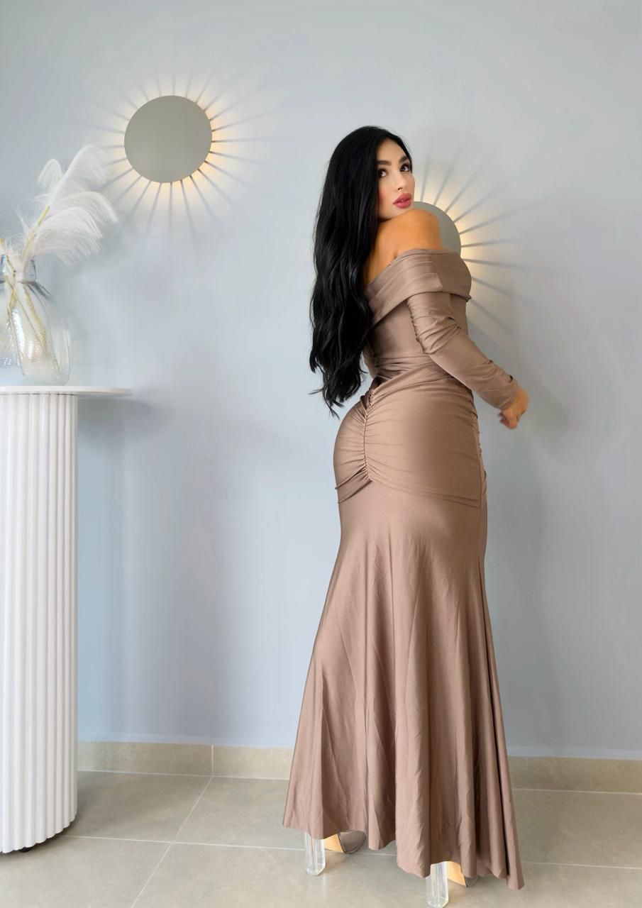 VESTIDOS LARGOS 20 - Karla manga larga
