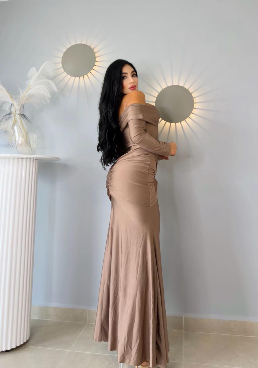 VESTIDOS LARGOS 20 - Karla manga larga