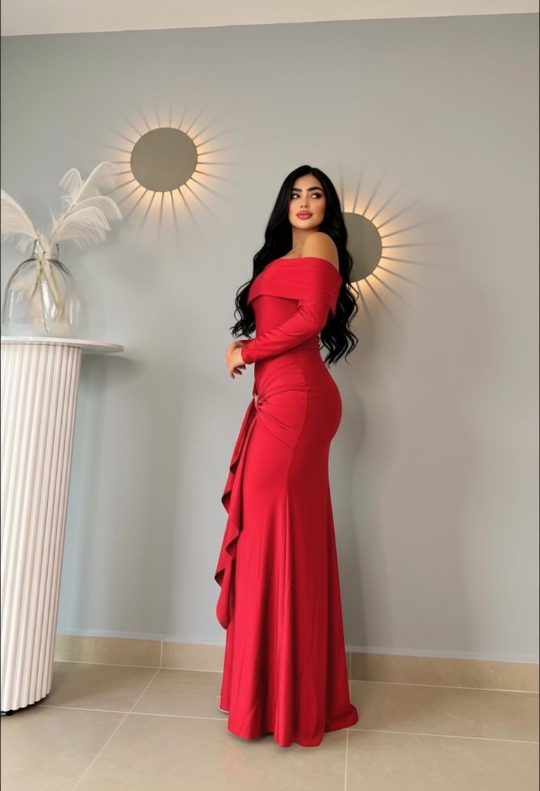 VESTIDOS LARGOS 20 - Karla manga larga