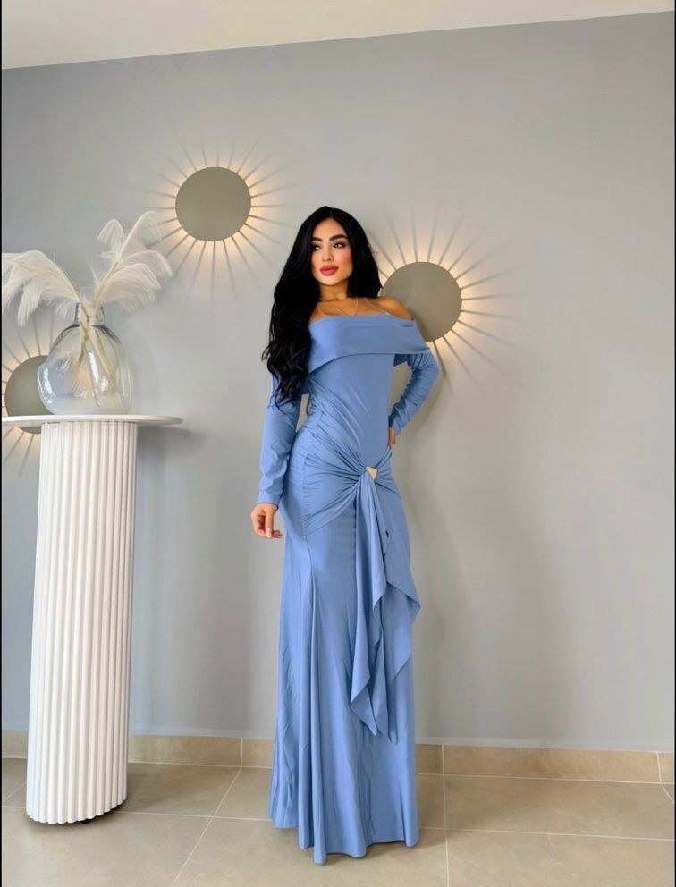 VESTIDOS LARGOS 20 - Karla manga larga