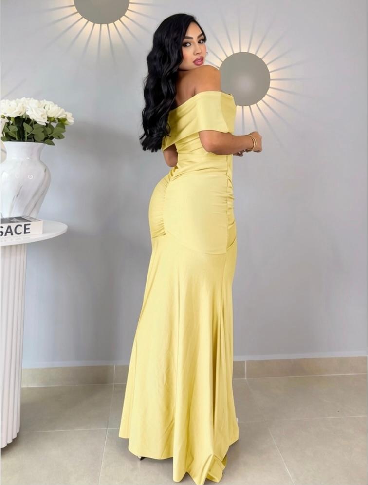VESTIDOS LARGOS 20 - EFVL30 manga corta